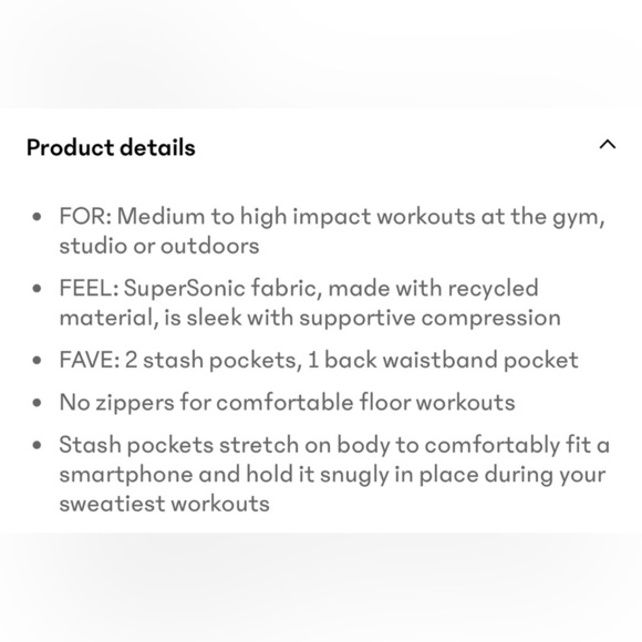 Athleta Ultimate Stash Pocket 7/8 Tights - Picture 14 of 14